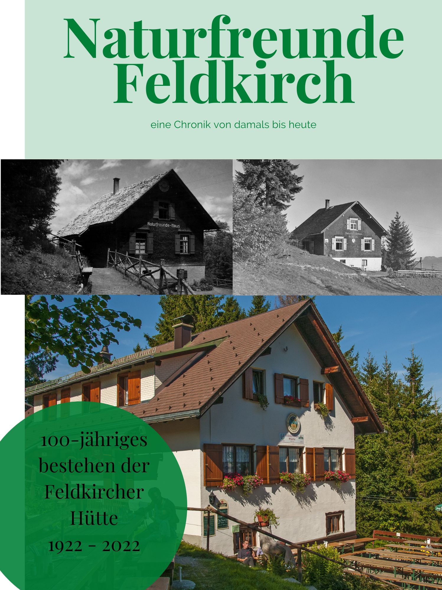 Buch-Faksimile Chronik der Feldkircher Huette (1922-2022)